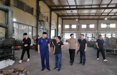 棲霞多部門聯(lián)合開展消防技術服務，為企業(yè)安全發(fā)展保駕護航